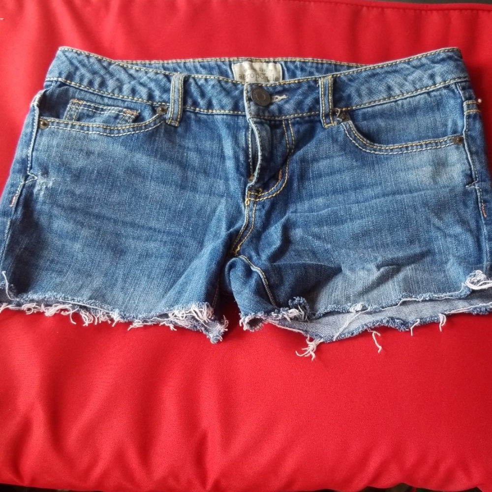 Aeropostal cut off Jean shorts